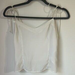 Abercrombie & Fitch Top Tie Shoulders XS